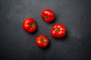 Ripe red tomatoes