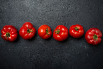 Ripe red tomatoes