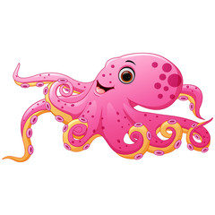 Cute octopus cartoon