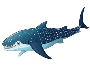 Obraz premium Illustration of whaleshark
