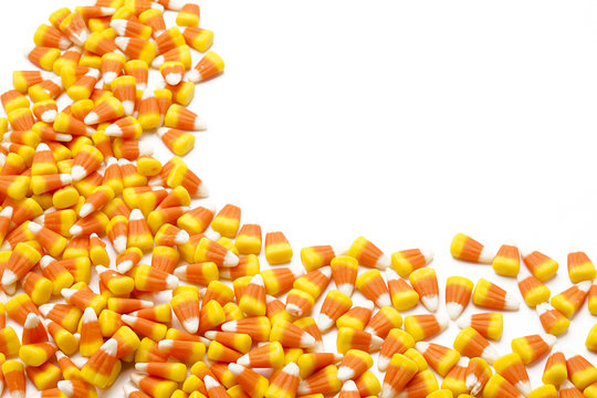 Scattered Candy Corn