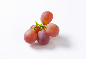 Red seedless grapes