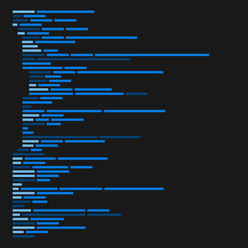 Program Code Listing, Abstract Programming Background. Vector