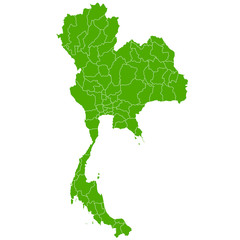 タイ　地図　国　アイコン