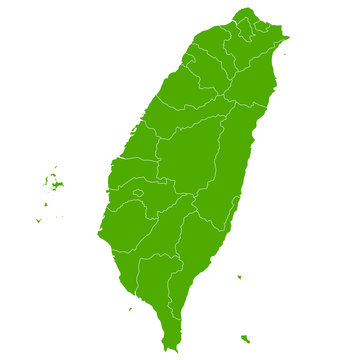 台湾　地図　国　アイコン