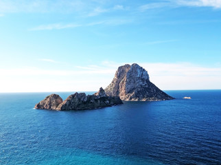 Magic rock of Ibiza. Es Vedra and es vedranell 