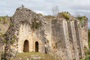 Blaye. Ruines du château fort de la citadelle, Gironde, France