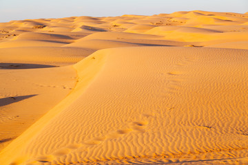 in oman old desert  rub al khali the empty  quarter and outdoor