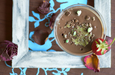 sweet summer dessert , food style