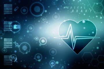 Medical abstract background