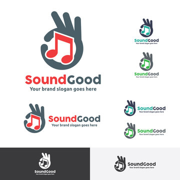 Sound Good Logo, Sound Record Studio Logo