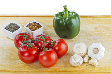 different pizza spices