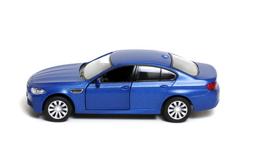 Toy car isolated on white