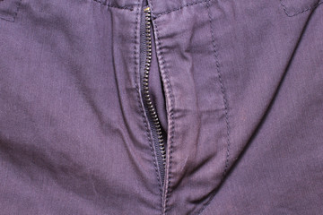 open fly purple jeans texture background