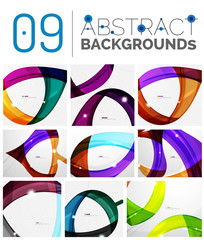 Pack of vector abstract backgrounds