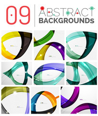 Pack of vector abstract backgrounds