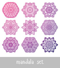 Mandala vector illustration.