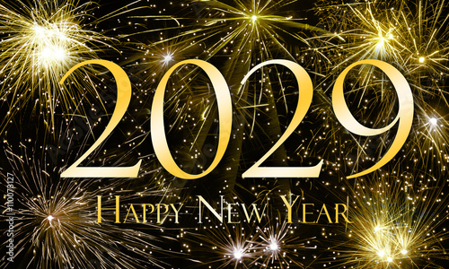 &quot;Happy New Year 2029&quot; Stock photo and royalty-free images on Fotolia.com - Pic 110073127