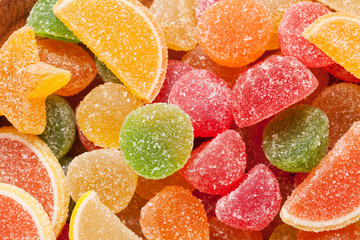 Colorful jelly candies
