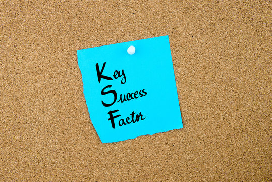 Business Acronym KSF as Key Success Factor
