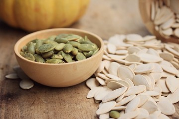 pumpkin seeds with fancy