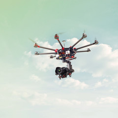 Octocopter, copter, drone