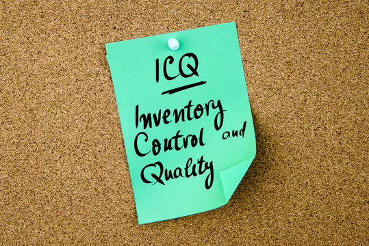 Business Acronym ICQ Inventory Control and Quality