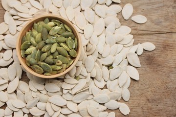 pumpkin seeds with fancy