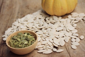 pumpkin seeds with fancy
