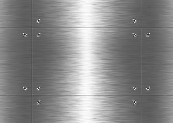 Brushed metal, pattern