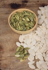 pumpkin seeds with fancy