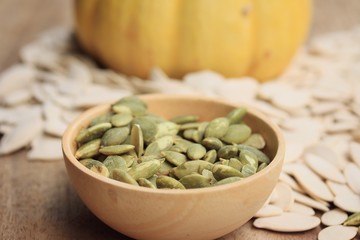 pumpkin seeds with fancy