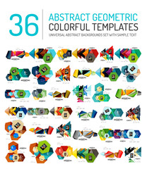 Collection of abstract backgrounds