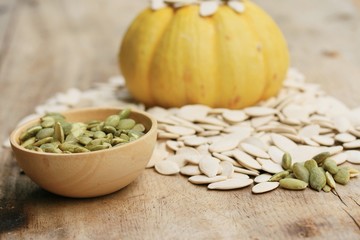 pumpkin seeds with fancy