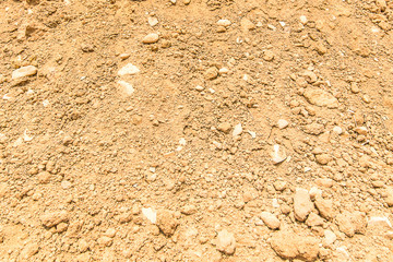 Soil texture background close up