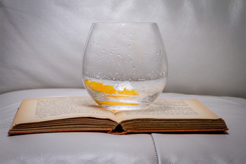 Cocktail and a good book