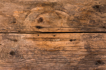Holz Hintergrund rustikal, Bretter mit Nägeln und Schrauben