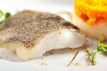 Fish Fillet with Garnish