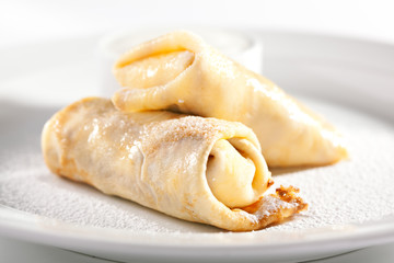 Pancakes with Sour Cream