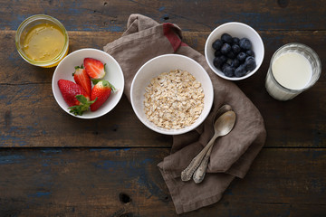 healthy breakfast background