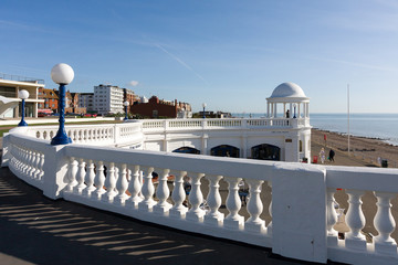 Grounds of the De La Warr Pavilion in Bexhill-on-Sea