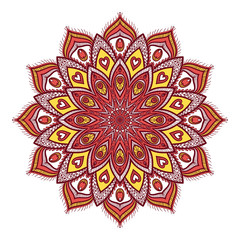 Mandala vector illustration.
