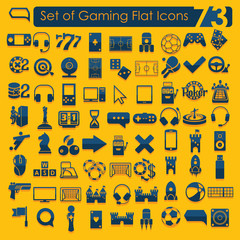 Set of game icons