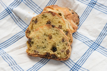 Homemade easter pies , flaounes