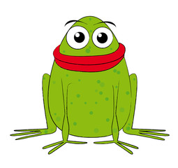 Lustiger Frosch