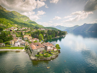 Como Lake - Lierna - Vista aerea