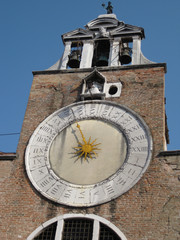 analog clock venice