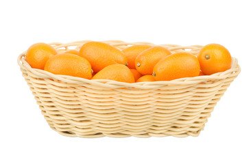 Kumquat fruits in basket