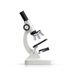 Microscope Realistic Image Single Object 