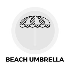 Beach Umbrella Icon